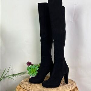 NWOB Stuart Weitzman Tall Boots Black 8
